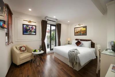 Junior Suite with Balcony — TrangTrang Luxury Hotel